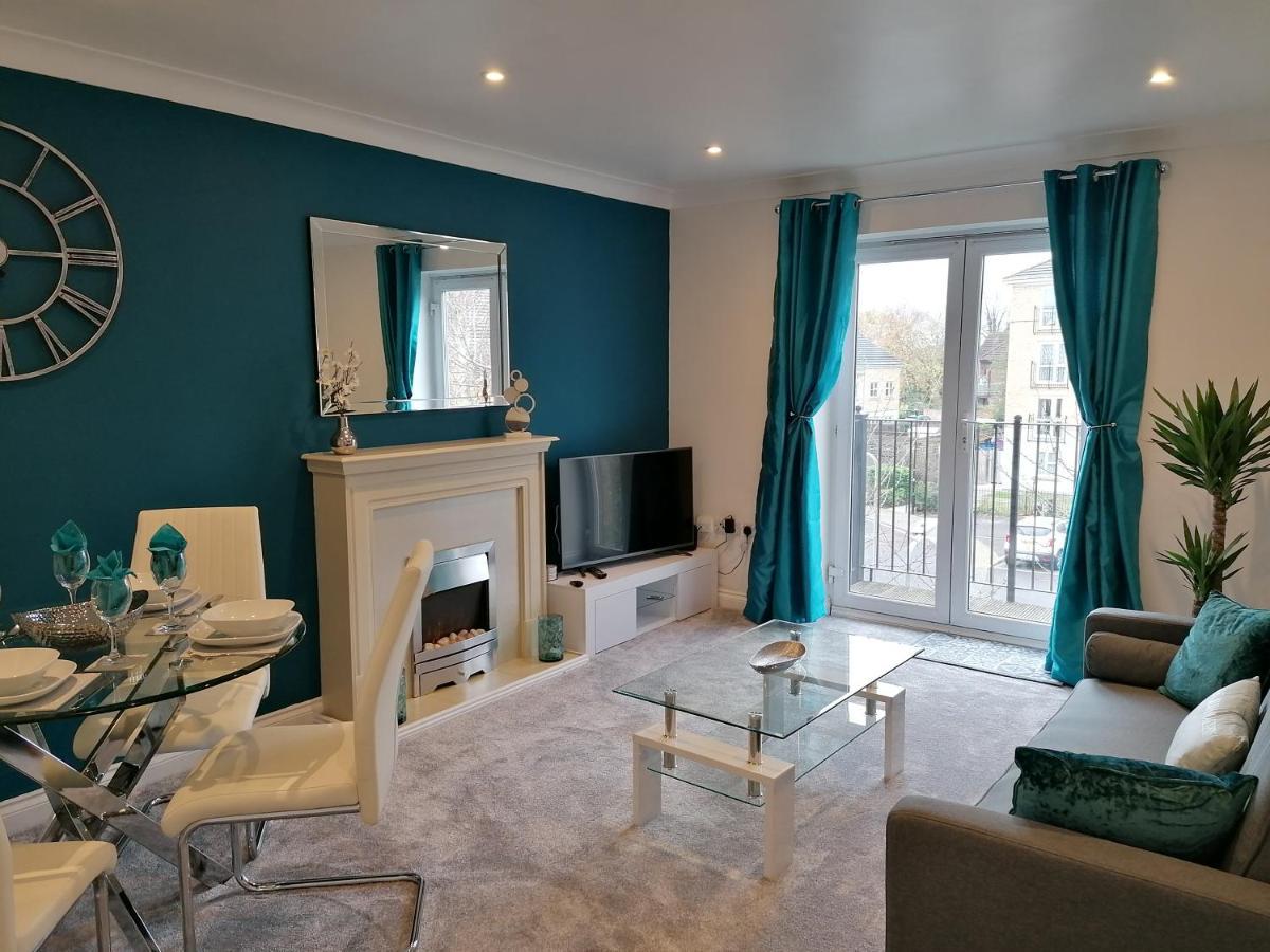 Luxury Modern 2 Bed Apartment, Free Undercroft Parking For 1 Car Southampton Exterior foto